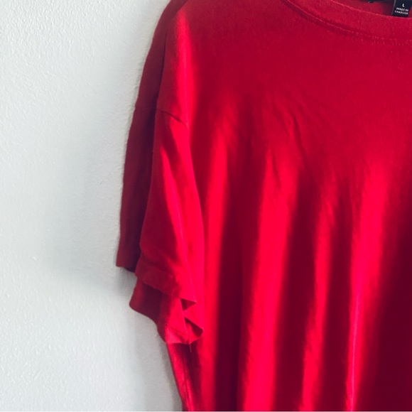 Fashion Nova red casual tee - Picture 7 of 8